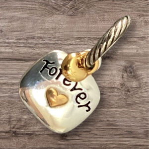 Brighton Forever Friends Two Tone Charm 1672
